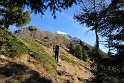 Sulle nevi di Arete (2227 m) e Valegino (2415) dal Forno di Cambrembo il 17 dicembre 2016 - FOTOGALLERY